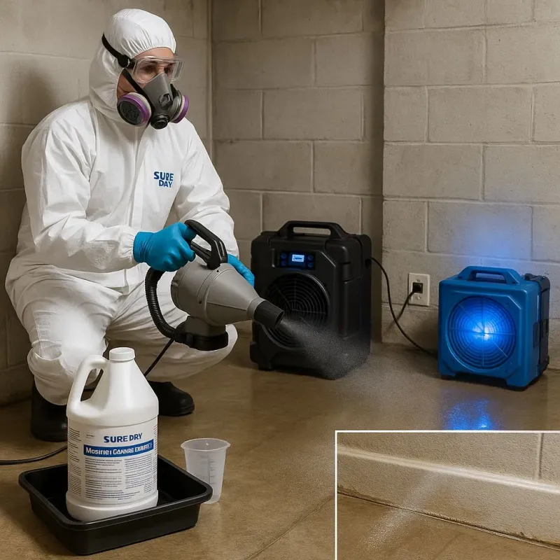 Sanitization and Odor Removal process in Horizon City, TX