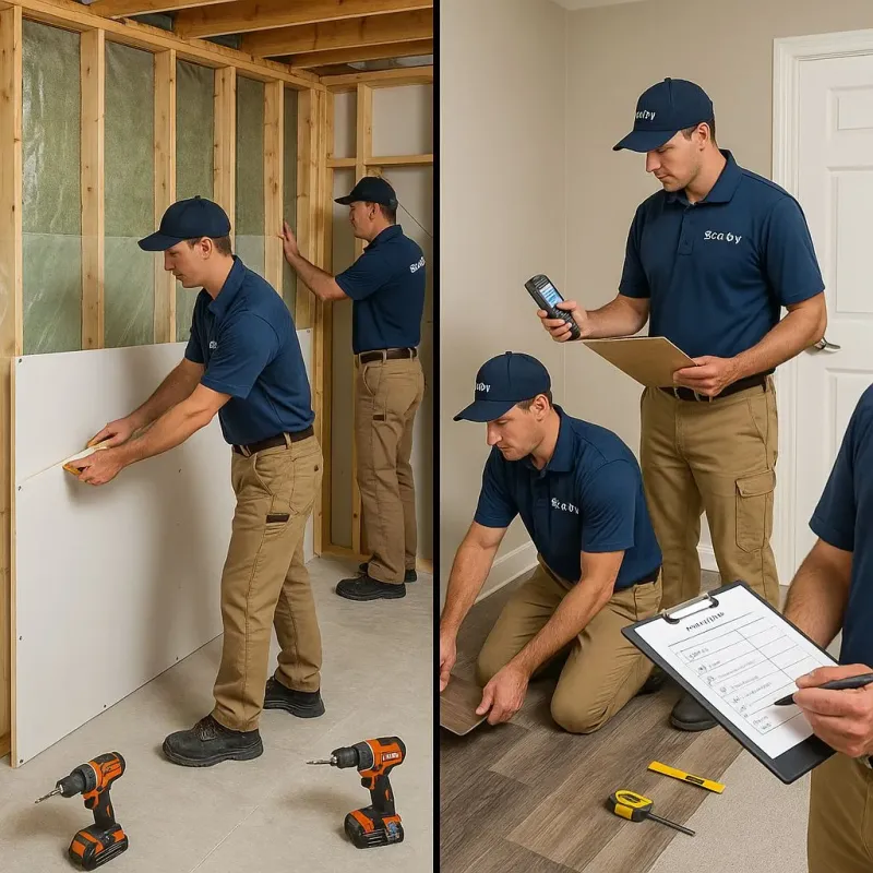 Repairs and Reconstruction process in Horizon City, TX